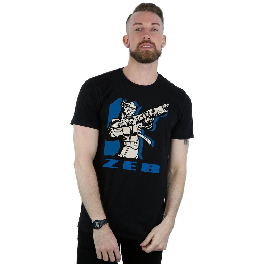 STAR WARS Mens Rebels Zeb T-Shirt
