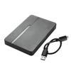 Plastic External Hard Disk Housing Quick Setups Design Efficient Heat Dissipation Shockproof 2.5" Storage Solution