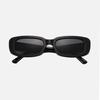 10pcs Vintage Rectangle Sunglasses Women Designer Square Black Sun Glasses UV400 Gradient Eyewear Female Shades
