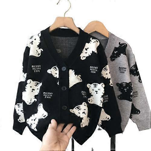 Toddler Baby Cardigan Knitted Sweater Coat Jackets Autumn Winter Outerwear Outfit