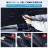 Alphard 40 Series Sunshade Rotatable Light Blocking Heat Insulation UV Protection Vellfire 40 Series Windshield Sunshade Fiberglass Storage Convenient