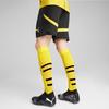 Puma Logo Borussia Dortmund Pantaloncini Sportivi Casual Comodi Traspiranti da Uomo Neri 774977-02