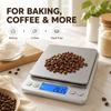 3000g Capacity Digital Kitchen Scale LCD Display Portable Jewelry Scale  For Cooking Ingredients