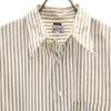 KENZO 90s Made in Japan Old Striped Pattern Long sleeve shirt 1 Gray Men's Used