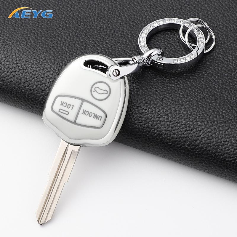 Soft Tpu Car Key Case Cover Shell For Mitsubishi Asx Mirage Montero Shogun L200 Colt Outlander Pajero Lancer Ex Auto Accessories
