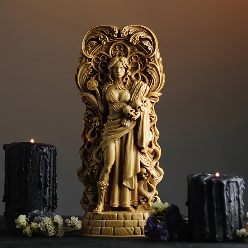 Nordic Icon Resin Statue: Office Ornament & Decoration