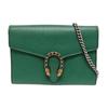 [Pre-Owned] Dionysus Double Tiger Head Buckle Chain Shoulder Leather Wallet Crossbody Bag - Very Good #1I6MISN