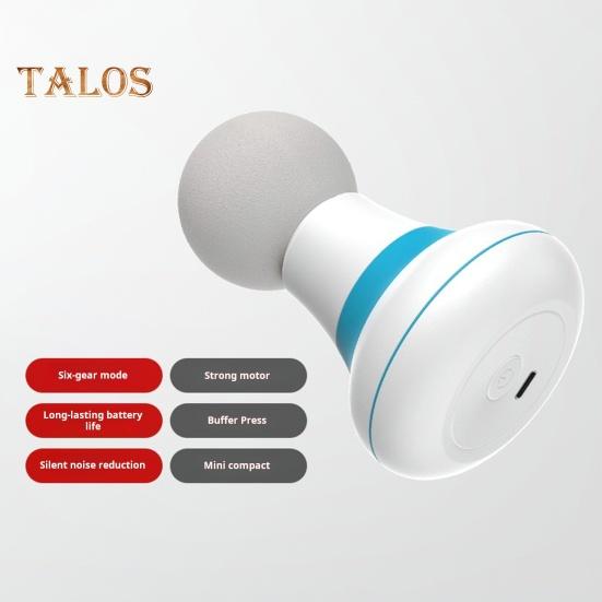 El Tipi Vücut Masaj Aleti Perküsyon Derin Doku Kas Masaj Aleti 6 Hız USB Şarj Edilebilir Taşınabilir Elektrikli Kas Masaj Aleti