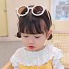 Foldable Design Children's Sunglasses Candy Colored Round Frame Sunglasses  For Boys