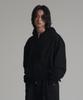 Noming [2Pack] Loose Fit Crop Easy 2-Way Zip-Up Hoodie (3 Colors)