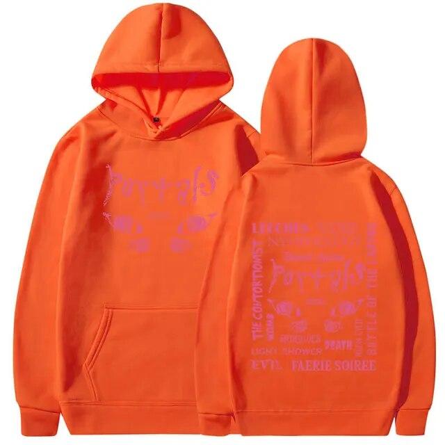 Melanie Martinez Hoodie Music Album Portals Graphic Hooded Sweatshirts Men Women Casual Vintage Long Sleeve Pullovers Streetwear