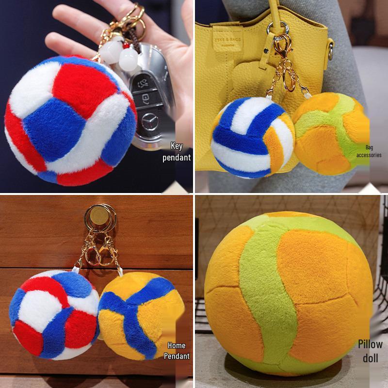 Volleyball Plush Doll Figure: Sports Series Sofa Cushion & Creative Birthday Gift