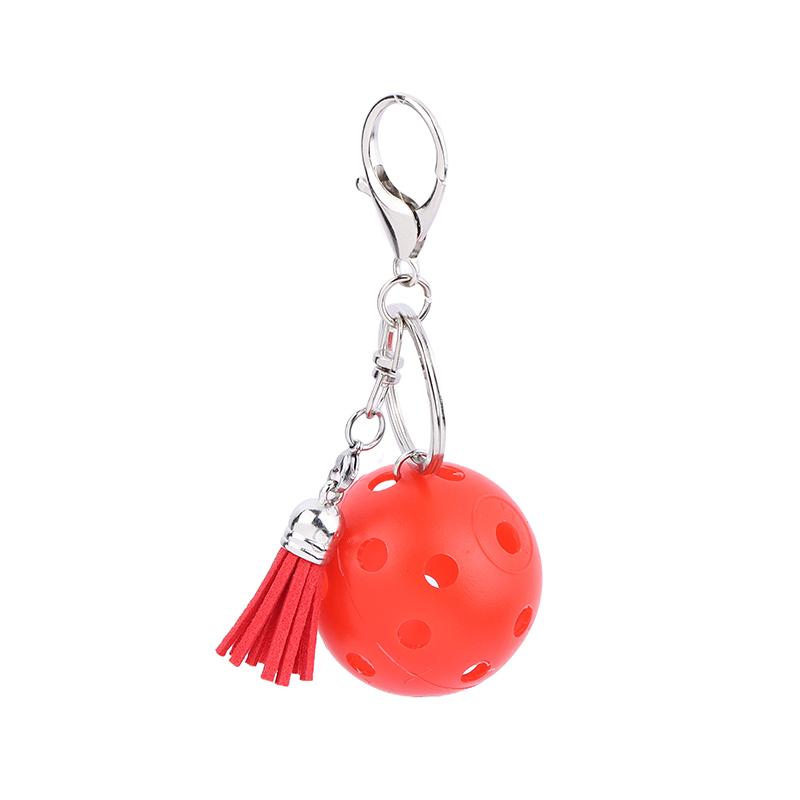 Pickleball Bag Keyring Tassel Pickball Pendant For Party Hoilday Handbag Birthday Gift Car Keychain Accessories