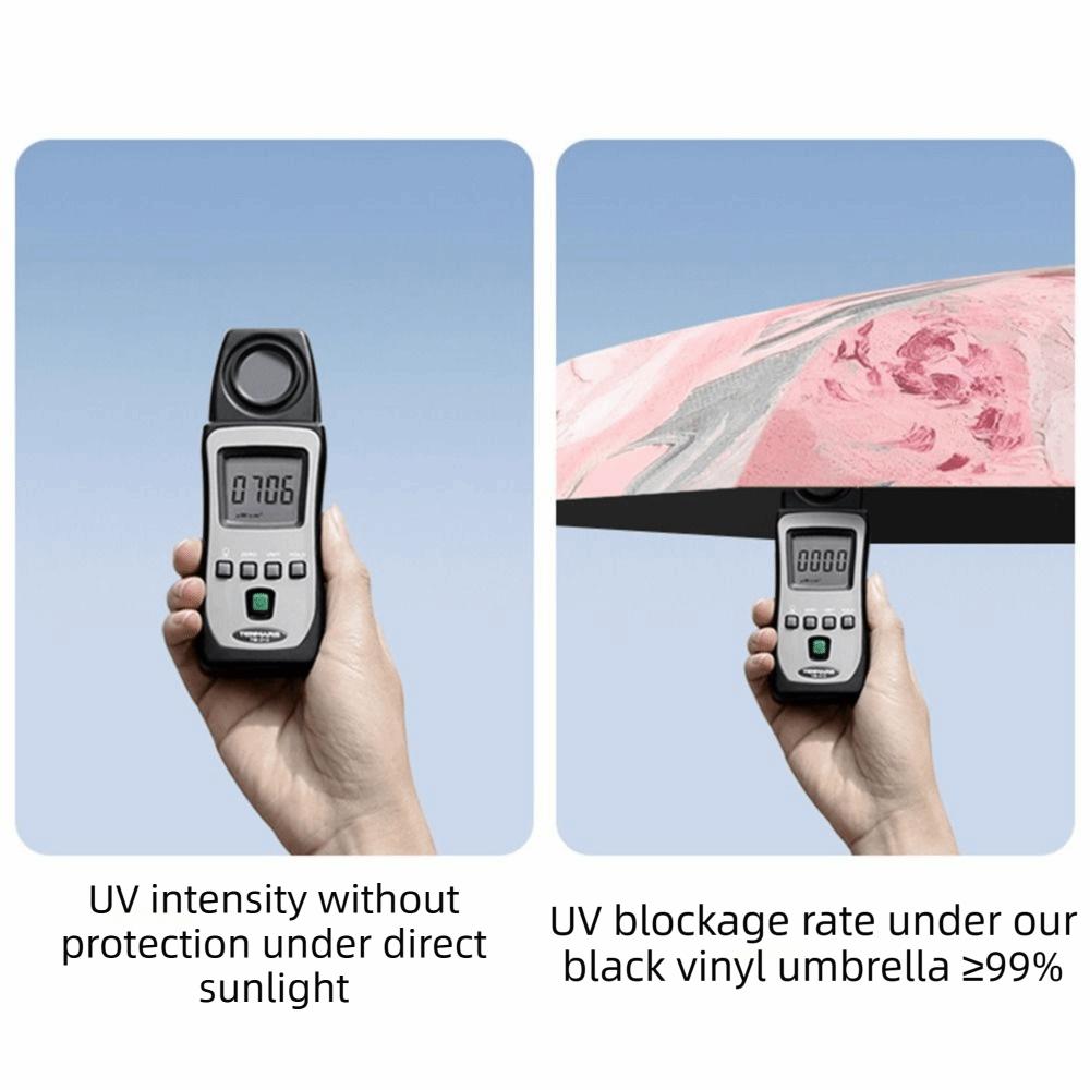 Folding Mini Sun Umbrella Portable Sun Rain Umbrella Stylish Compact Pocket Umbrella  Rain Or Shine