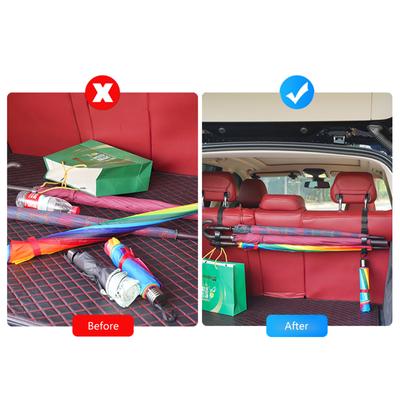Car Seat Headrest Hook 2 Pack Hanger Storage Organizer Universal for Handbag Purse Coat Universal Fit Car SUV
