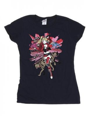 Womens/Ladies Harley Quinn Hyenas Cotton T-Shirt