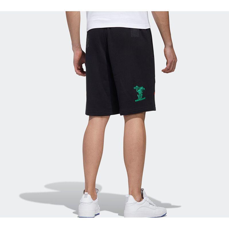 Adidas X Disney High Flyers Embroidered Shorts Men Bottoms Black GP6479