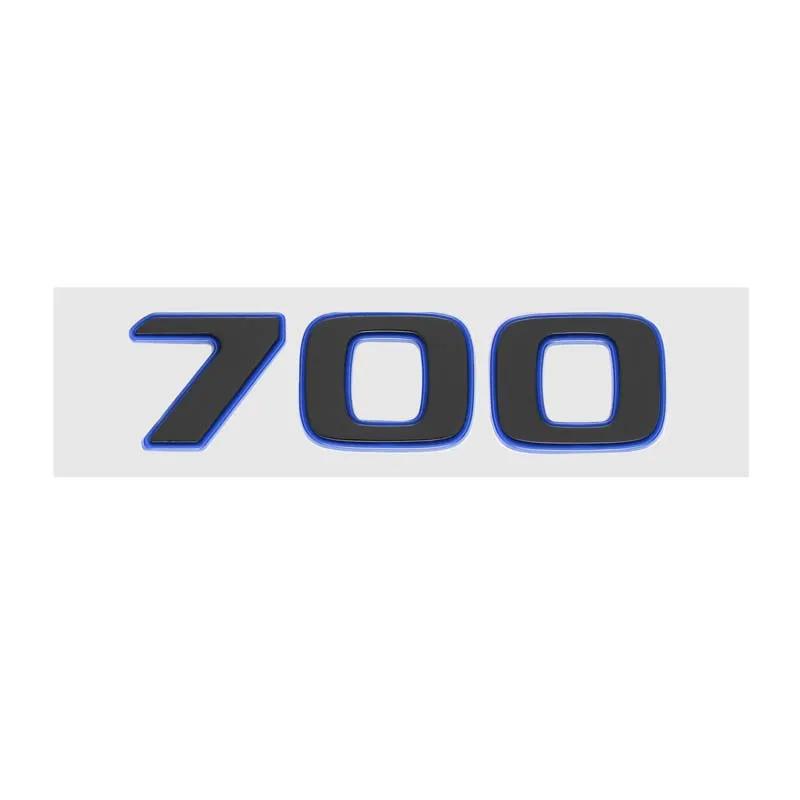 3D ABS Kleurblok 700 800 900 Naambord Badge Emblem Kofferbak Sticker Voor Mercedes Benz Brabus AMG W463 W464 G500 G63 JGS2