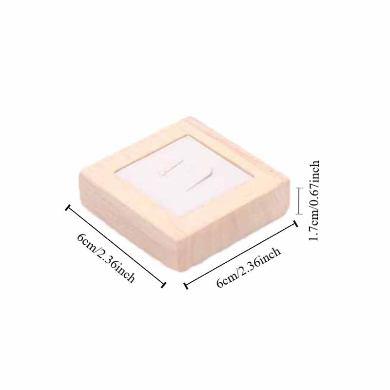 Jewelry Display Wooden Jewelry Show Props Ring Display Rack Wedding Ring Box  Travel