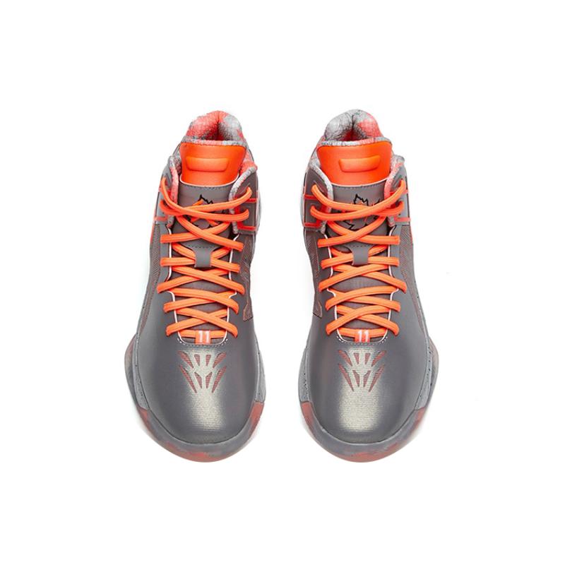 Anta KT1 Pro Textile, Synthetic Leather, TPU Cushioning Slip Resistant Abrasion Resistant Coverage Support Mid top Sneakers 112141106S-3