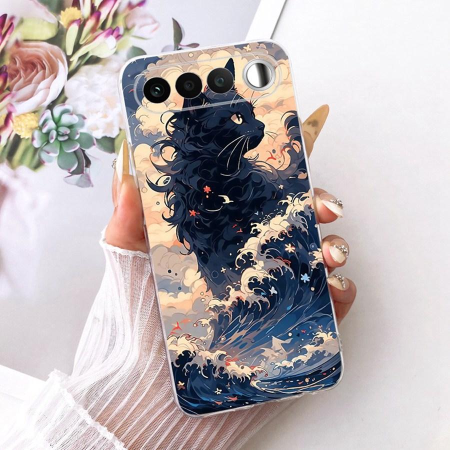 

For Realme 16 5G Cases Cute Cat Cartoons Painted Soft Silicone Bumper Shell For Realme16 5G RMX5171 Phone Coque Realme 16 5G