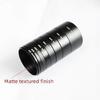 Threaded M54 X 0.75 Telescope Extension Tube, Black Aluminum Coupler for Imaging Distance Adjustment In Threaded Systems