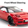 1:32 Honda NSX Accord Alloy Model Toys Miniature Cars Diecast Vehices Doors Opened with Sound Light Pull Back Toy Kids Presents AS1