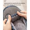 Large Size Thick Cotton Slippers for Men and Women In Winter, Thick Soled Indoor Warm Woolen Slippers for Home Use