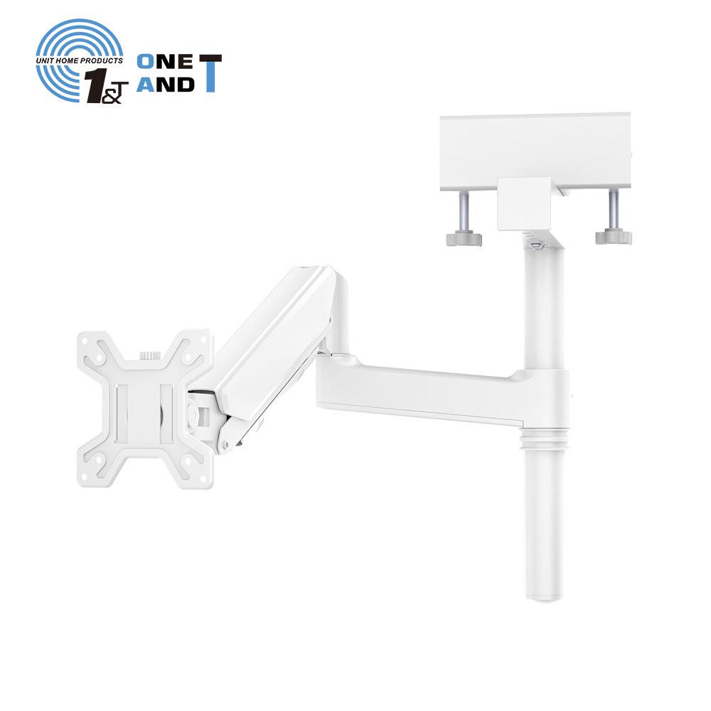 Ke Hao Multi-Functional Dual Screen Monitor Stand with Gas Spring, Single/Dual Arm, Universal Mount