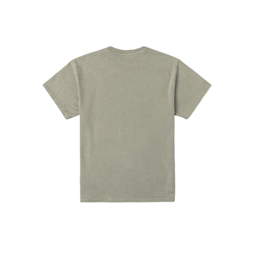 Vans Modisches Vielseitiges Rundhals Kurzarm T-Shirt Damen Tops Grau-Grün VN000NMNZUJ