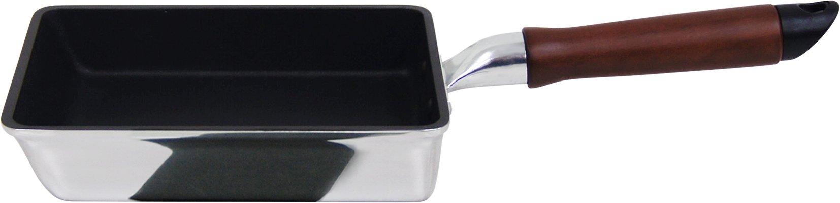 

Urushiyama Metal Industry Omelette Frying Gas Stove Premium Teflon Platinum Plus Made in Restea PRO Pan, Medium, Only, Coating, Japan,