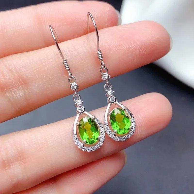 2026 New Colorful Crystal Zircon Bridal Earrings, European and American Personalized Fashion Trend, High End Jewelry