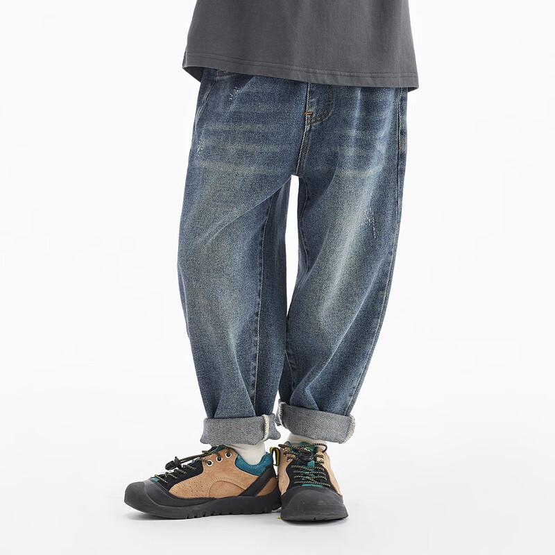 DuoDuoJia Boys' Relaxed Fit Casual Denim Jeans