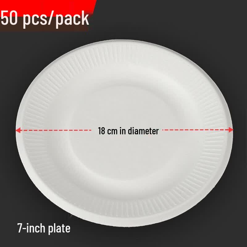 Qiwei Disposable Round Paper Plates