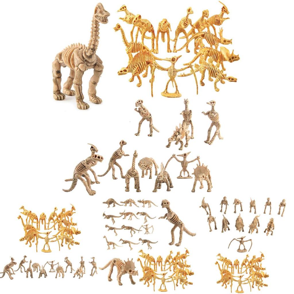 Realistic Dinosaur Skeleton Model Toy 12 Types Of Archaeological Excavation Dinosaur Skeletons