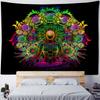 Tapestry wall hanging, yoga background cloth, meditation, chakra, art decoration, dormitory bedroom living room, home decoration