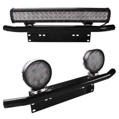 Universal Car Licence Plate Holder SUV Jeep Fog Lamp Mounting Frame Bracket Truck Auto Exterior Front Bumper Rack