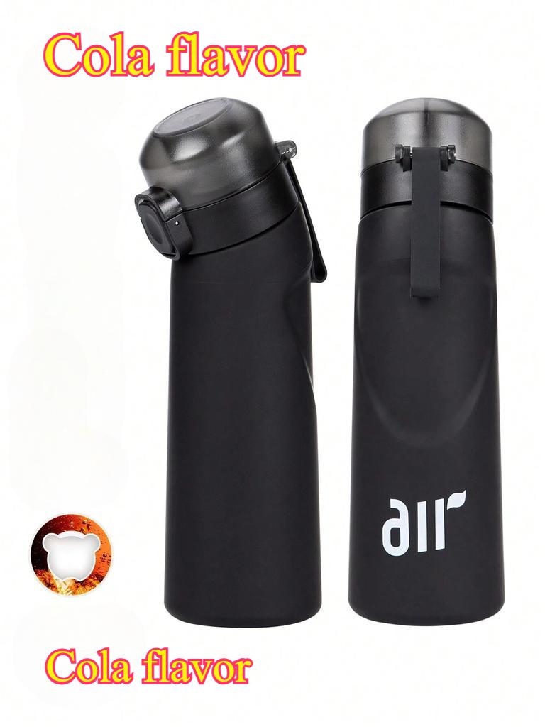 

Бутылка для воды с 1 шт. ароматических капсул, пластиковый стакан, подходит для занятий спортом на открытом воздухе, портативная, прозрачная, с соломинкой, герметичная 1 aromatic ring чёрный