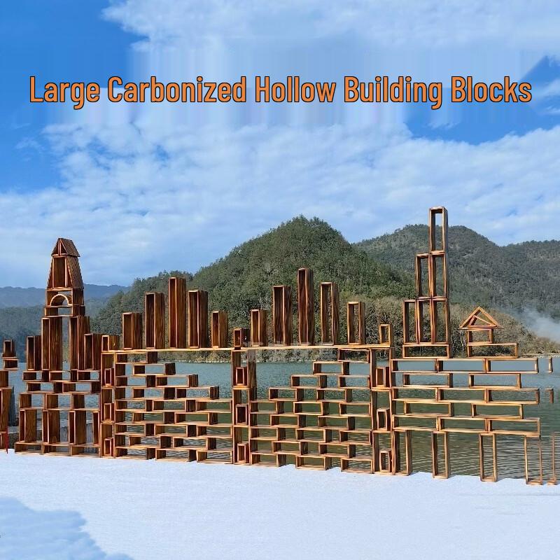 Rui Lv Carbonized Hollow Building Blocks