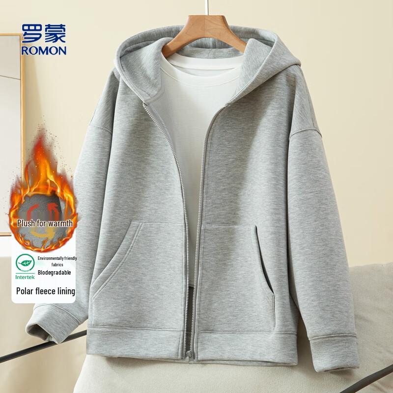 Romons Women's Fleece-Lined Hooded Air Layer Jacket
