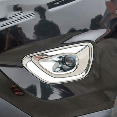 For Jeep Grand Cherokee 2010-2013 2014-2017 2018 ABS Chrome Front Fog Light Lamp Foglight Frame Cover Car Styling Accessories