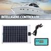50W Solar Panel Kit with Battery Charger Controller for Caravan Boat Outdoor
