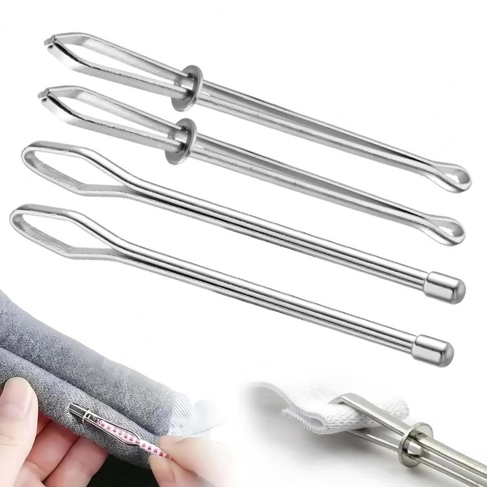 Threading Tool for Sewing Diy Sewing Accessories Stainless Steel Drawstring Threader Tool Set for Diy Sewing for Hoodies