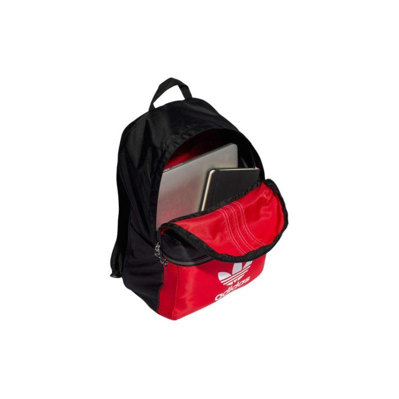 Adidas Re nylon Twill Backpack Unisex Chimp Red & Black Adidas IS4561
