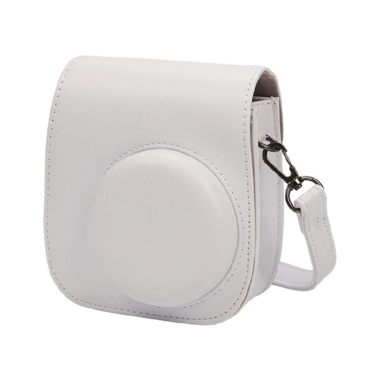 Lightweight Protective Case PU Leather Camera Case Wear Resistant Solid Color Protective with Shoulder Strap for Mini 12