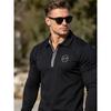 Men's Plus Size Long Sleeve Polo Shirt Autumn Winter Business Casual Cotton Top Breathable Stretch Loose Fit M-6XL White Black Navy