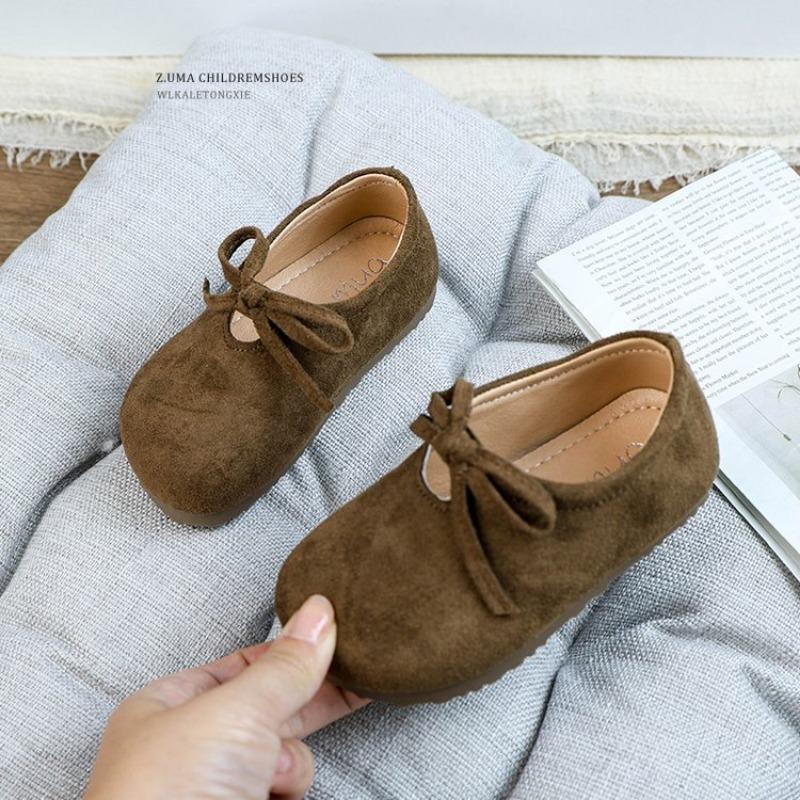 2025 Spring New Korean Children's Shallow Mouth Soft Sole Comfortable Slip-on Kids Shoes for Girl  Zapatillas Niñas 2 a 8 Años