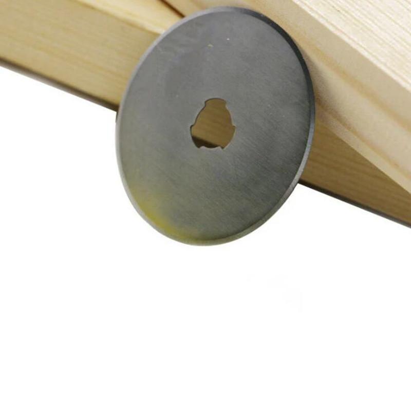 

45 мм роликовый нож для пэчворка, нож для резки ткани, кожи, бумаги, ткани, тканей для рукоделия, вращающийся резак, аксессуары для шитья своими руками Pack of 1