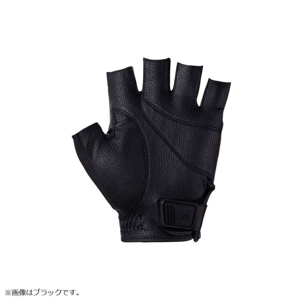 Turnajové rukavice DAIWA 5 střihů Black Red M Fishing Fishing DG-1323T