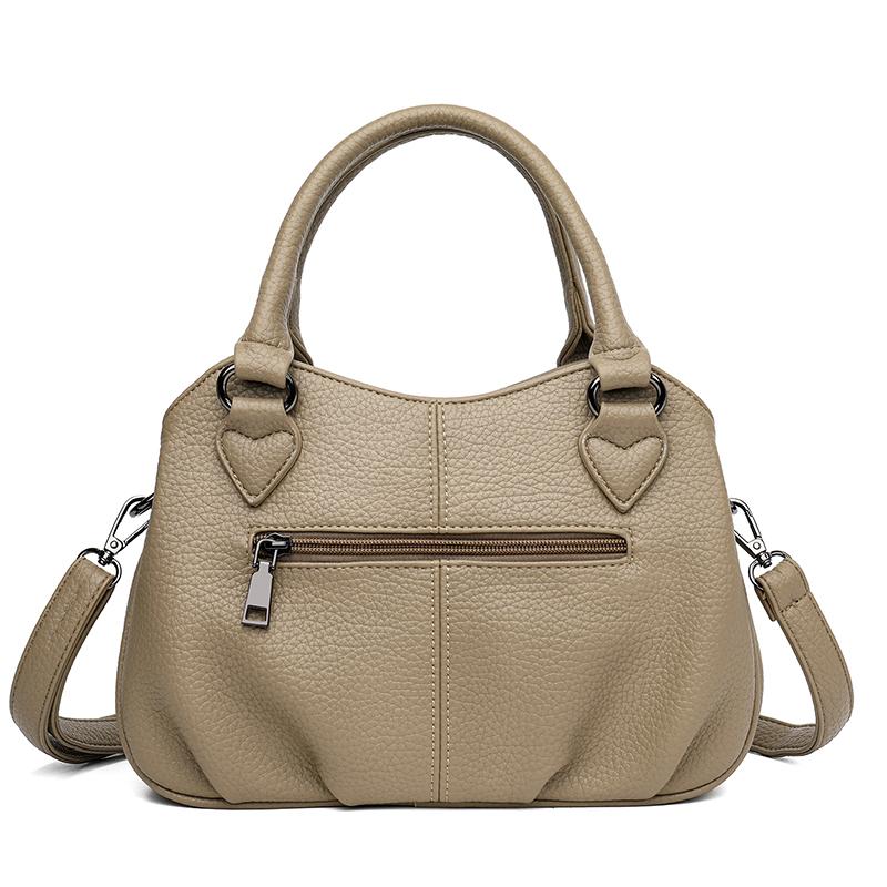 New PU Leather Women's Fashi Handbag Shoulder Crossbody Bag Casual Tote Purse Ladies Top Handle Satchel For Daily Work Travel
